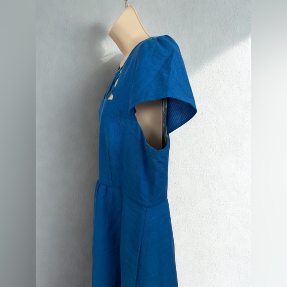 Maeve Blue Mini Dress - Picture 9 of 11